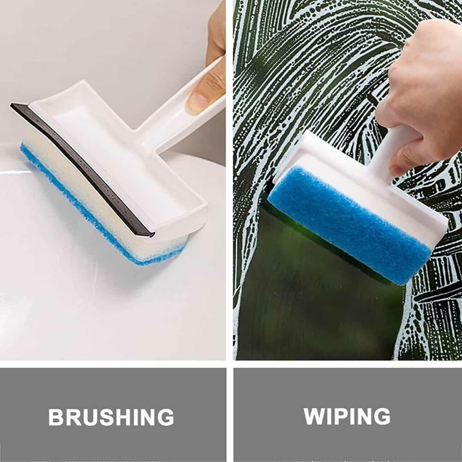 Window Cleaning Brush Kit 11-Pcs | Multi-Function Window & Screen Cleaning Tools for Glass, Sliding Window Slot ,Tracks, Grooves, Dust & Gaps