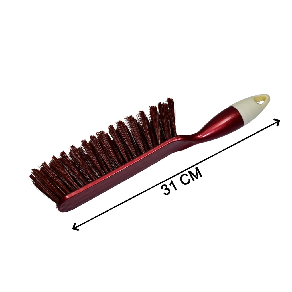 Multipurpose Cleaning Brush & Duster Set (Pack of 2), Long Flexible Bristle Scrub & 360° Rotatable Crevice Gap Cleaning Brush for Household, Kitchen Sink, Bathroom Tiles,Sofa & Car Cleaning Essential