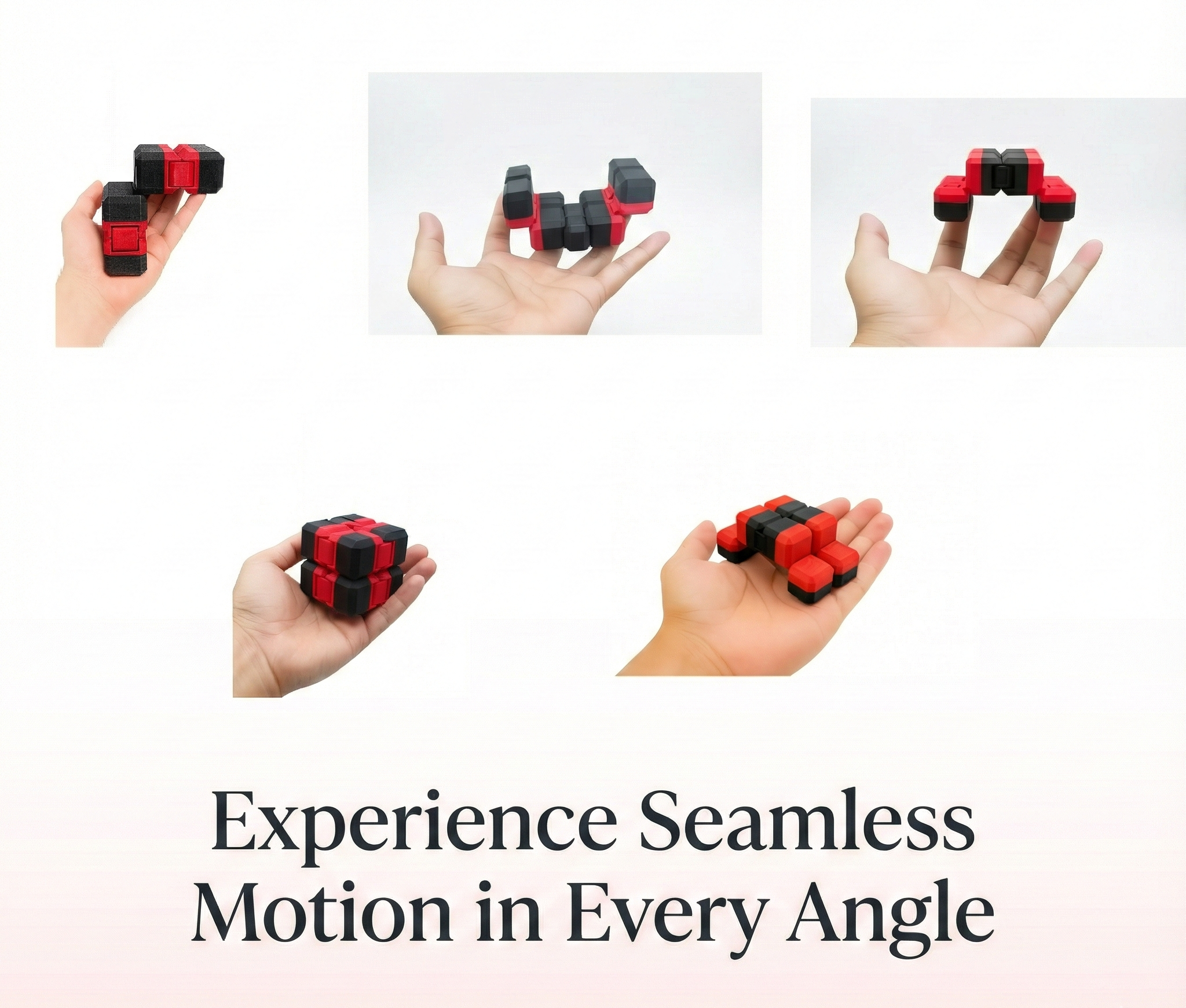 Premium Infinity Cube and Spiral Cone Fidget Toys for Stress and Anxiety Relief for Teen and Adults