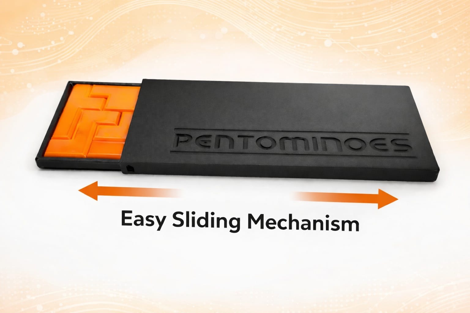 Brain Teaser Puzzle for Adults & Teens – 12 Piece Rectangular Logic Game – Plastic Shape-Fitting Pocket Puzzle for Stress Relief & Focus for Home & Travel